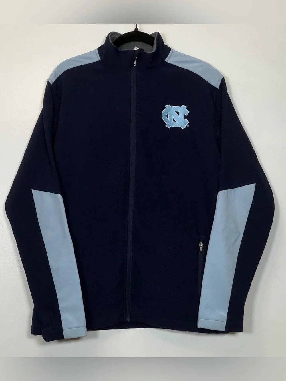 NC Tar Heels Knights Apparel Gray Fleece Jacket